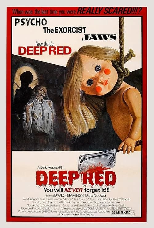 Deep Red film posteri