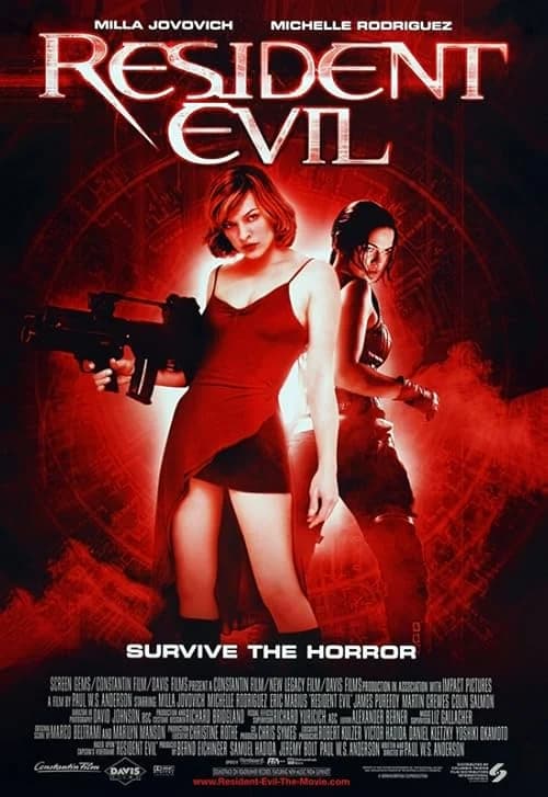 Resident Evil film posteri