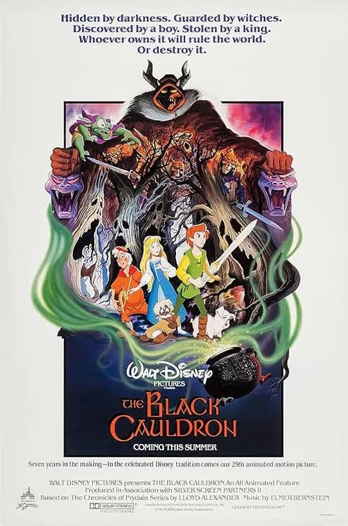 The Black Cauldron film posteri