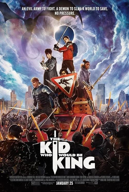 The Kid Who Would Be King film posteri