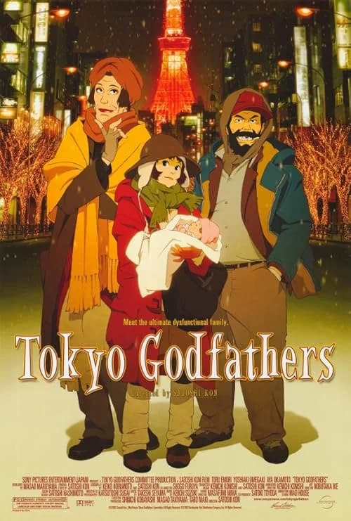 Tokyo Godfathers film posteri